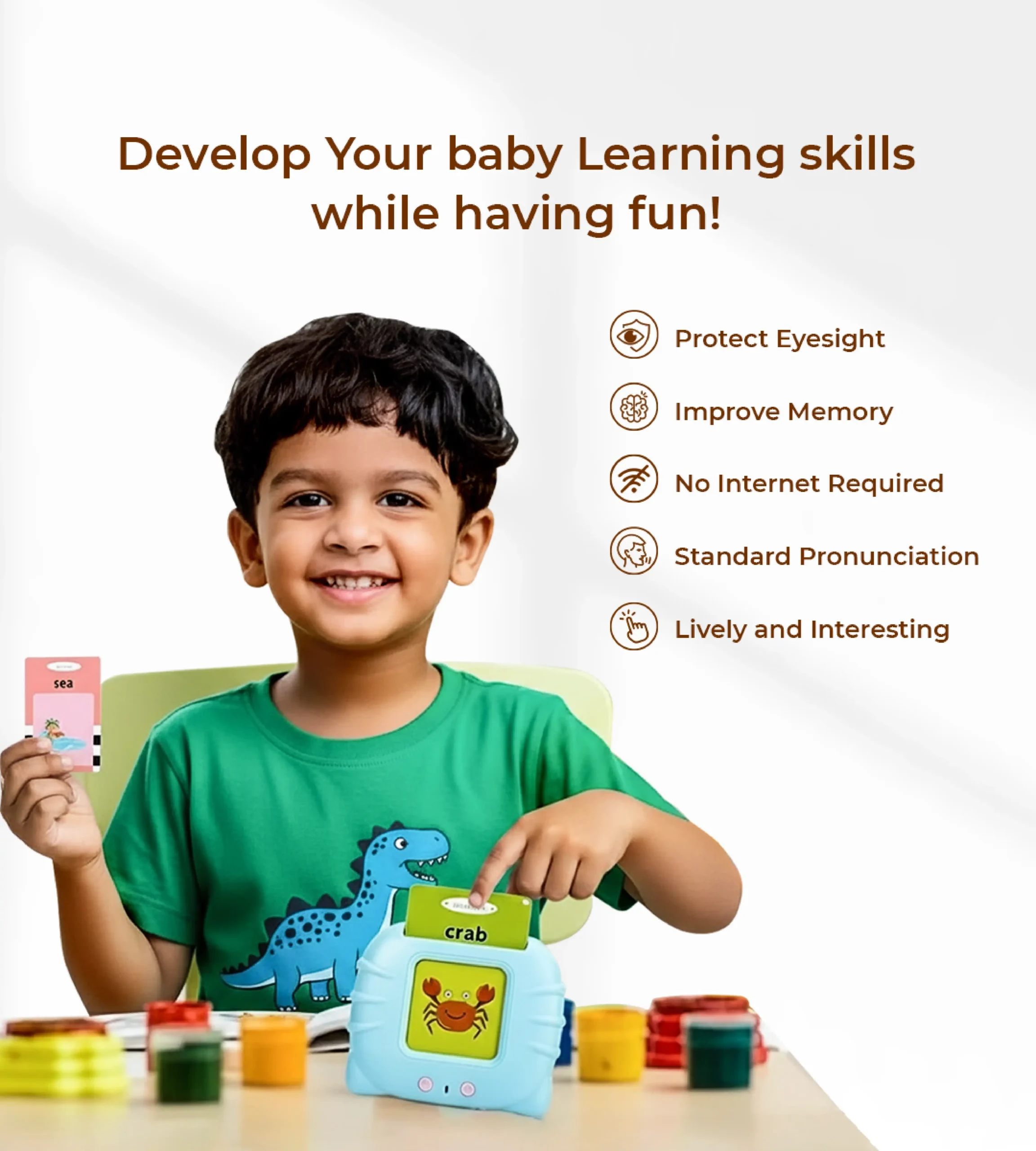 Talking Flash Cards educational toys
